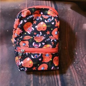 Disneys Valentine’s Day stitch backpack mini keychain -NEW